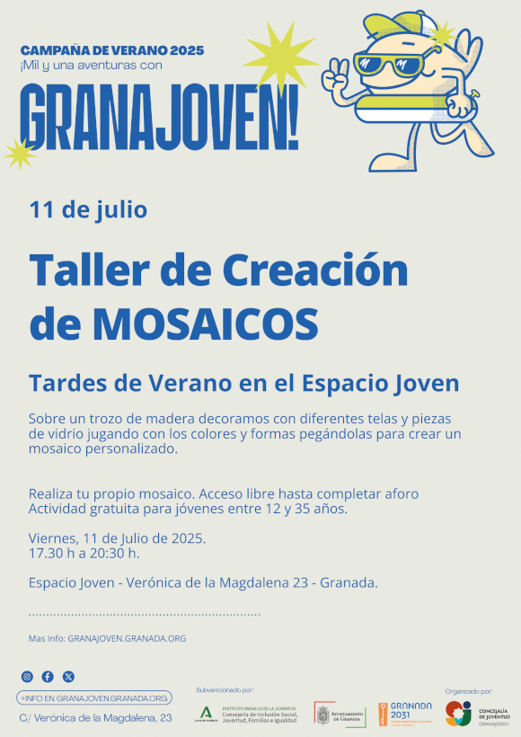 Verano Espacio Joven - Creaci�n de MOSAICOS
